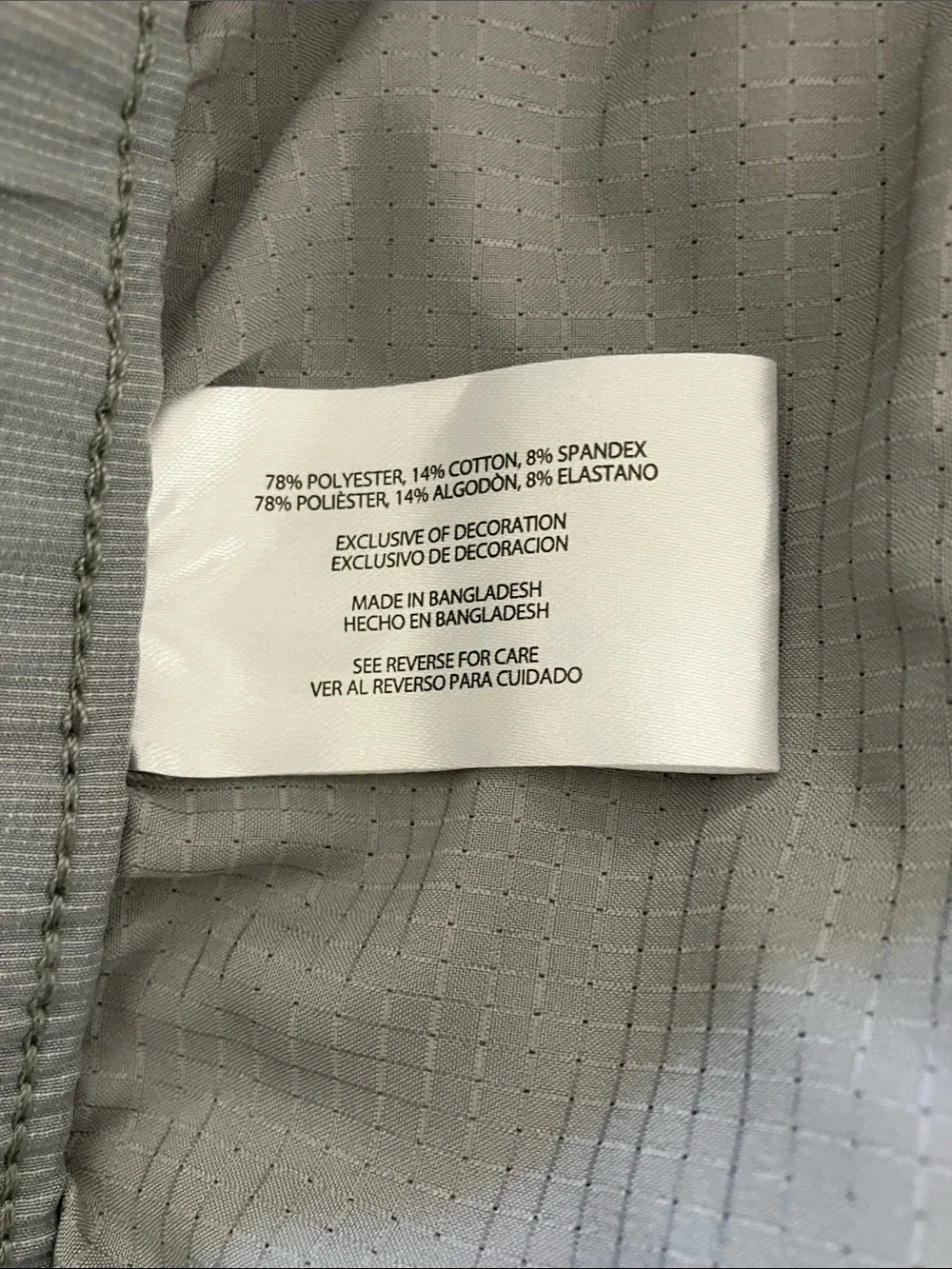 BANANA REPUBLIC Griffin Gray Comfort Flat-Front Shorts Men’s Size 40 NWT